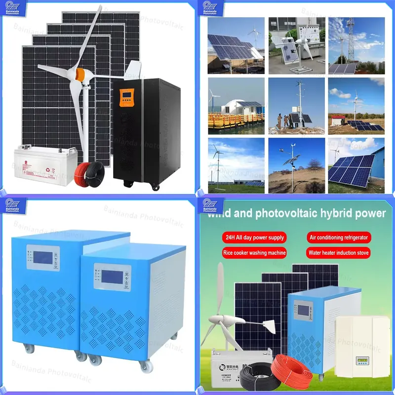 Renewable Energy Grid - System hybrydowy generatora wiatrowo-słonecznego 3KW 5KW