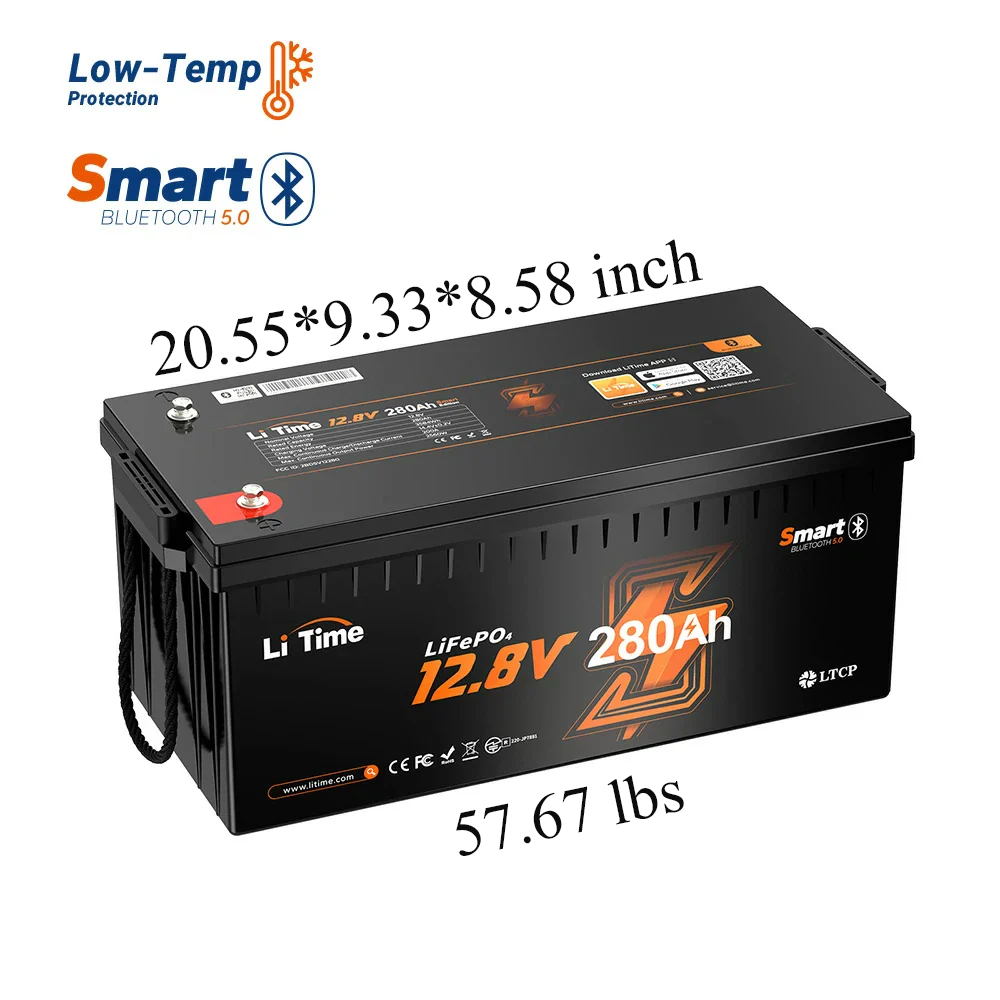 Renewable Energy Us Stocks - Amerykańskie akumulatory litowo-żelazowo-fosforanowe (LiFePO4) Bluetooth do